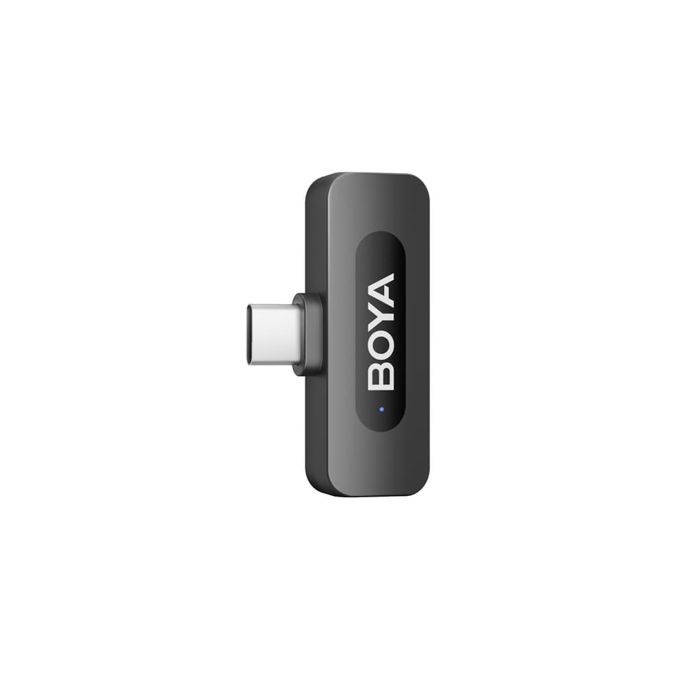 BOYA BY-V10 V2.0 brezžični mikrofon 2.4GHz USB-C, Črna 4