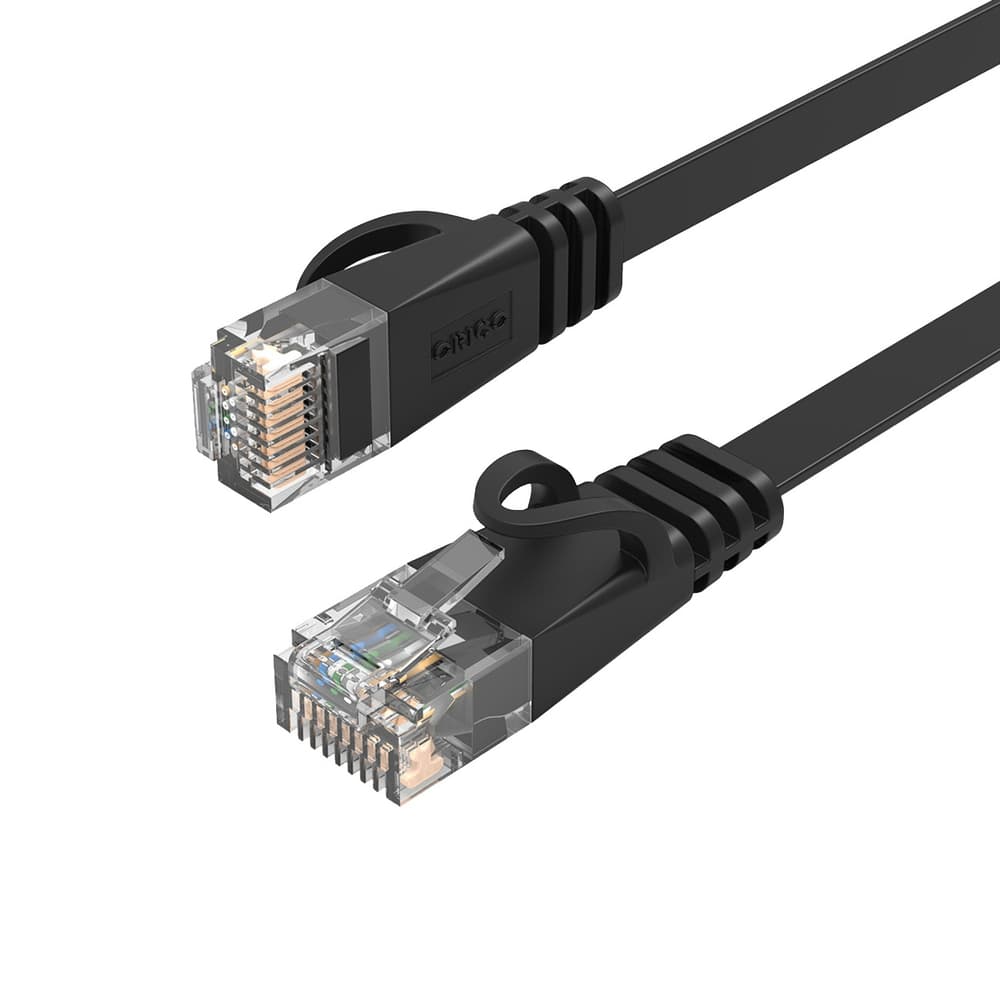 Orico PUG-C7B CAT7 Ethernet kabel RJ45, raven, 10Gbps, 15m, črn