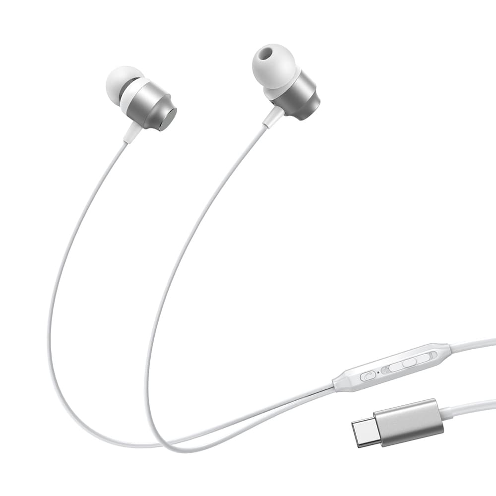 Joyroom JR-EC06 USB-C slušalke, srebrne 7