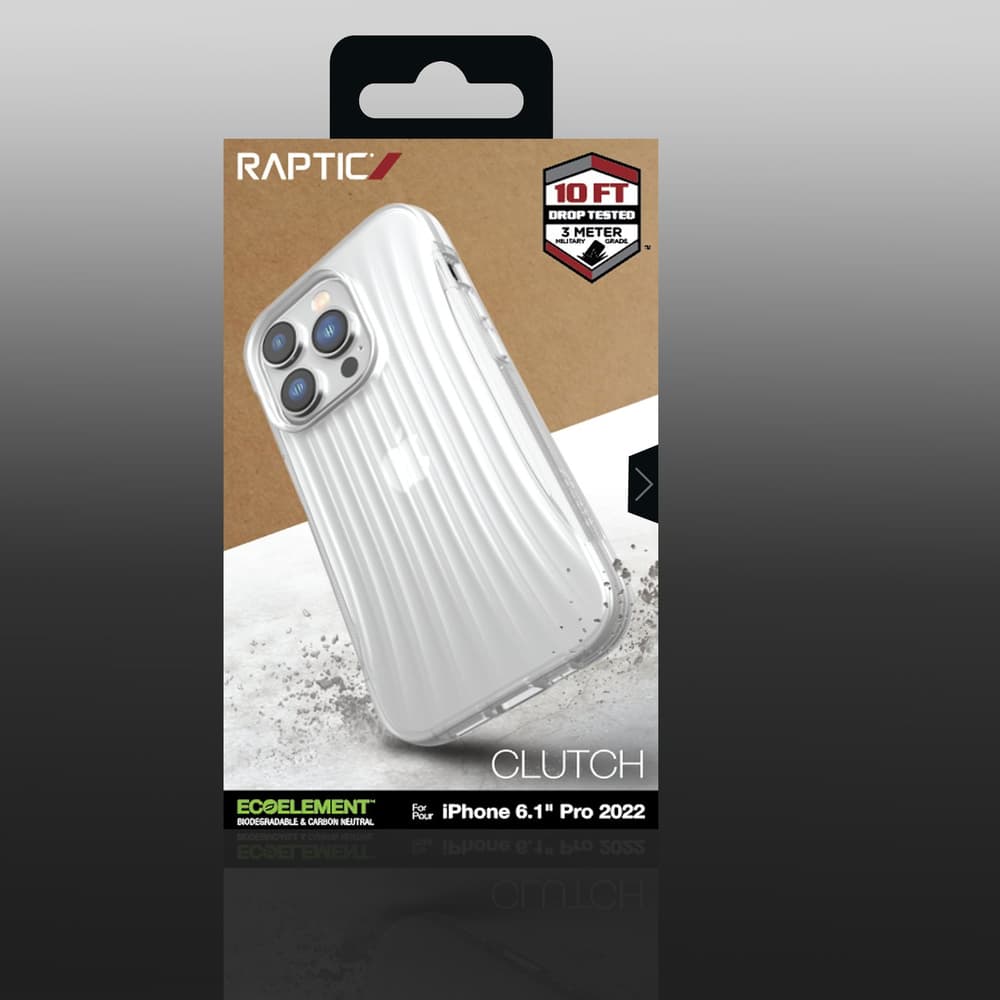 Raptic X-Doria Clutch ovitek za iPhone 14 Pro, prozoren 5