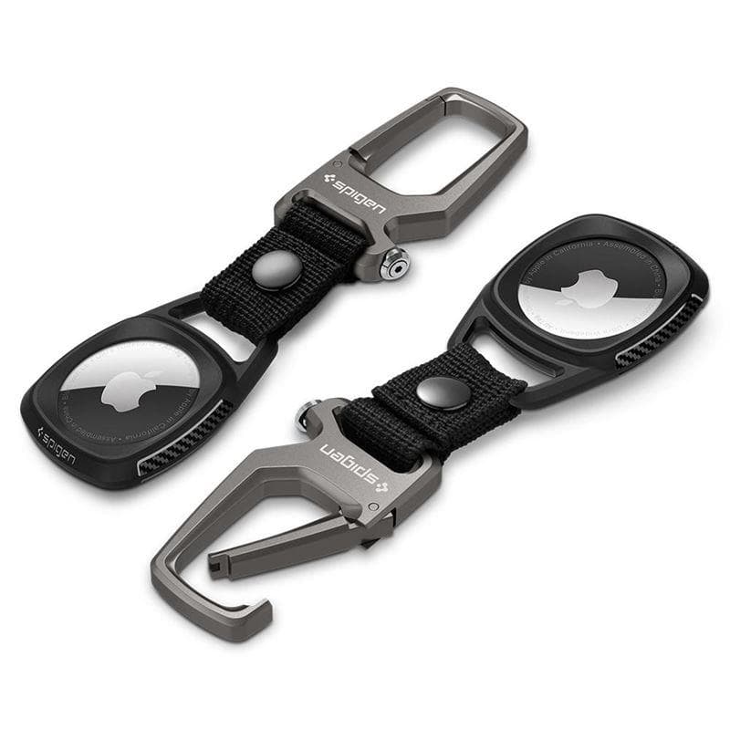 Spigen Rugged Armor etui za Apple AirTag - mat črn 8