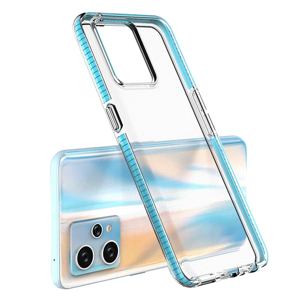Hurtel Spring Case za Realme 9 Pro+ / Realme 9, silikonski, črn 2