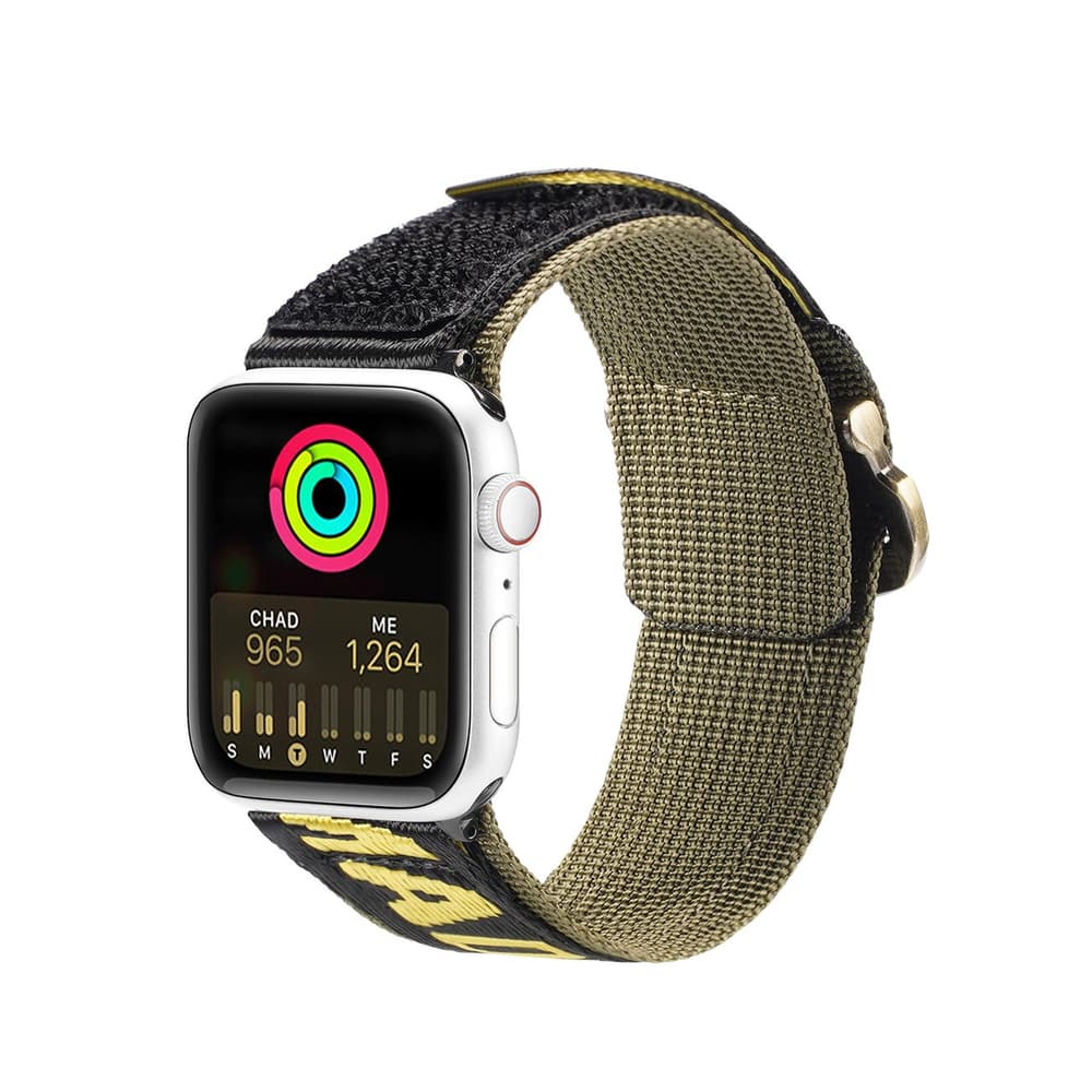 Dux Ducis Strap (Outdoor) pašček za Apple Watch Ultra/SE/9-1 (49-42 mm), najlon, rumen