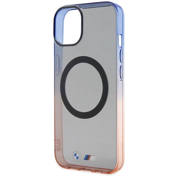 Ovitek za iPhone 14 Plus BMW Gradient Bumper MagSafe, siv 6