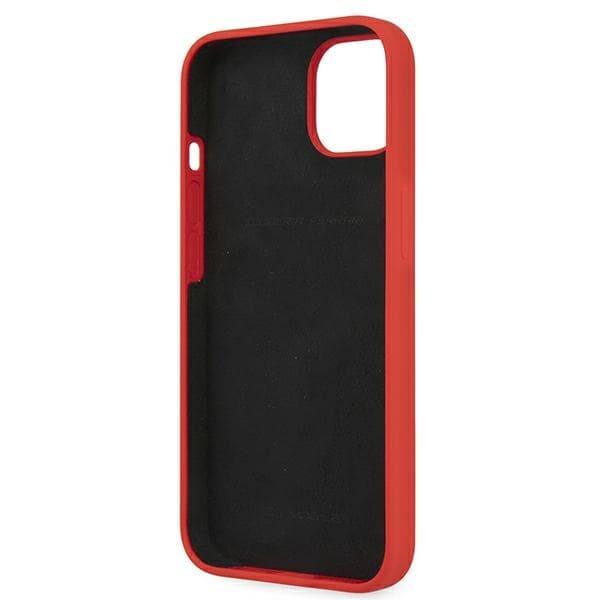Ferrari Silicone ovitek za iPhone 13 mini 5.4" - rdeč 7