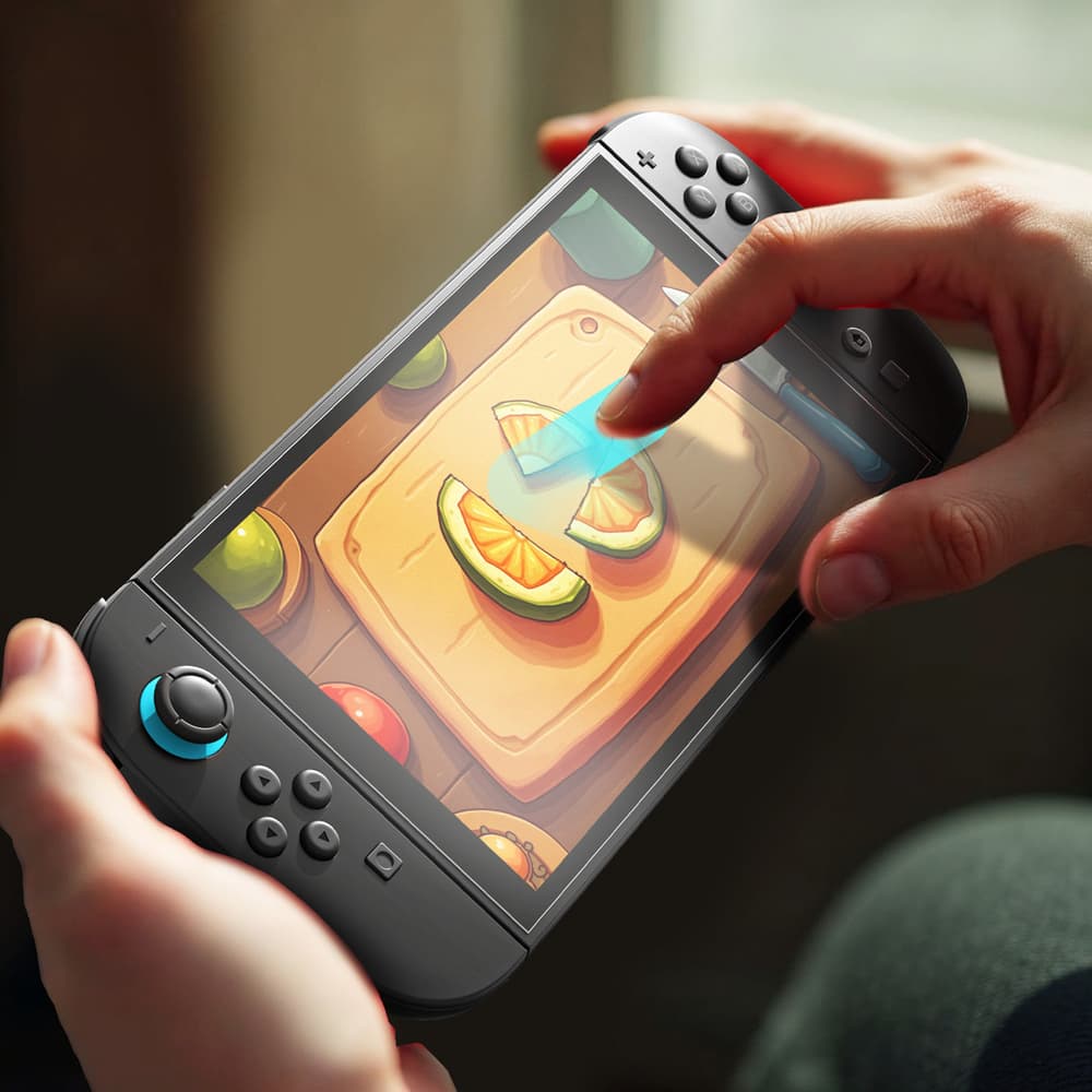 Zaščitno steklo AmazingThing Radix Matte Glass za Nintendo Switch 2 (2 kosa) 7