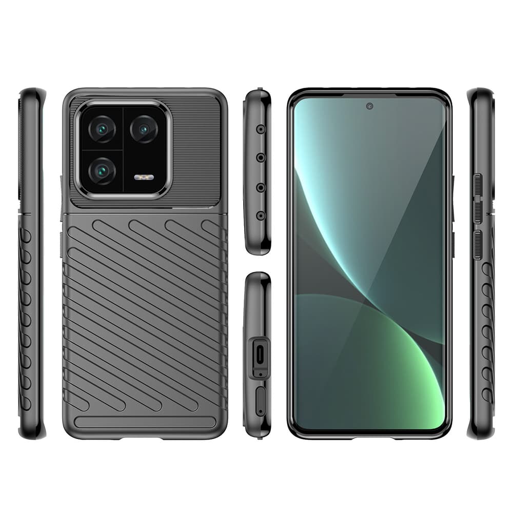 Thunder Case ohišje za Xiaomi 13 Pro, črno 2