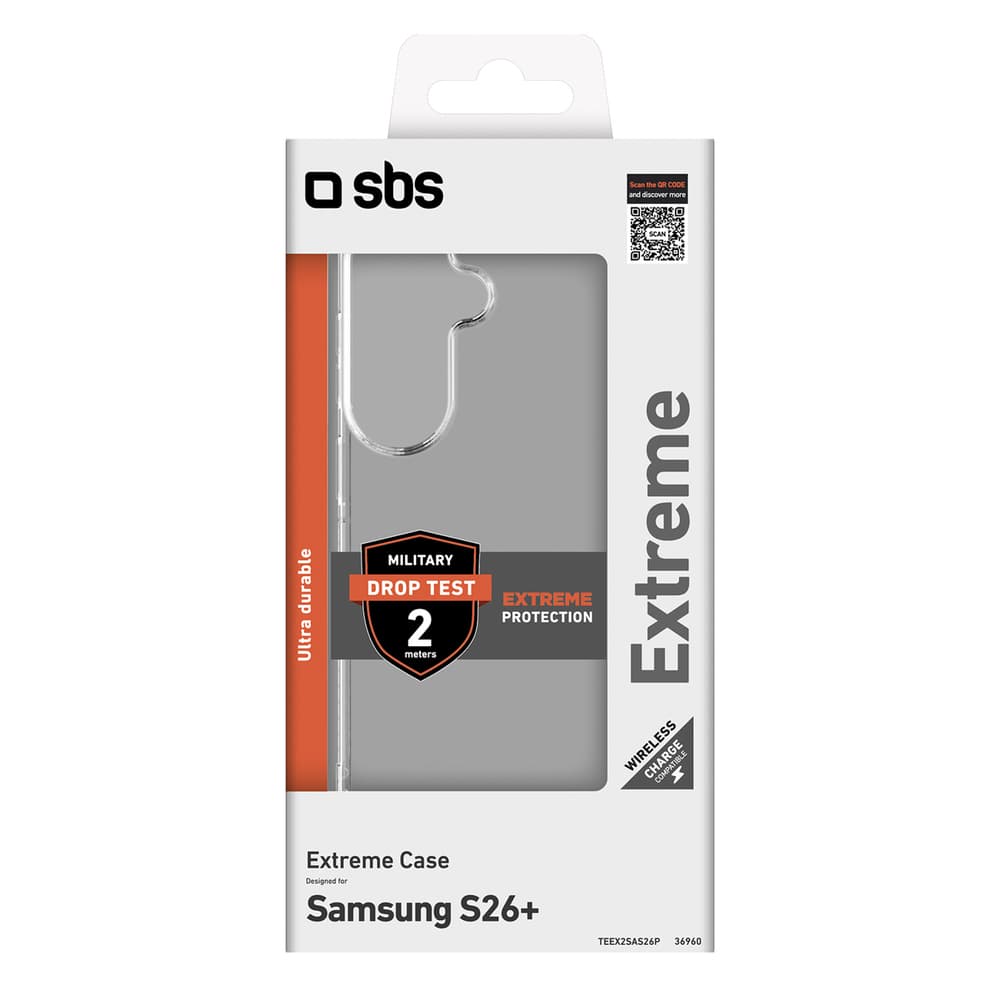 SBS Extreme X2 Ohičje za Samsung Galaxy S26 Plus - Prozoren 2