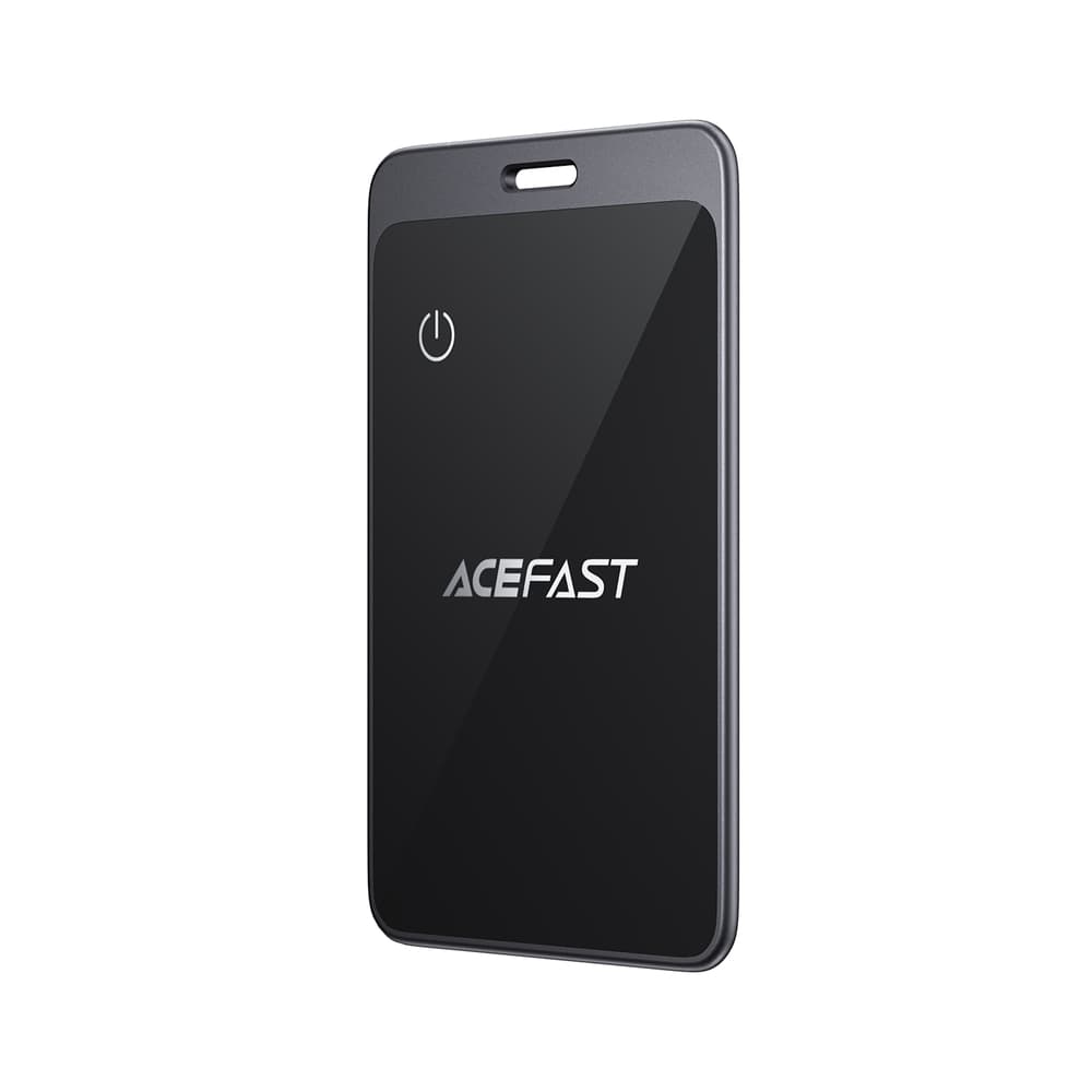 Acefast S3 Bluetooth lokator v obliki kartice z združljivostjo Apple Find My - siv