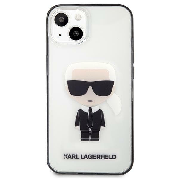 Karl Lagerfeld Ikonik Karl ovitek za iPhone 13 mini - prozoren 3