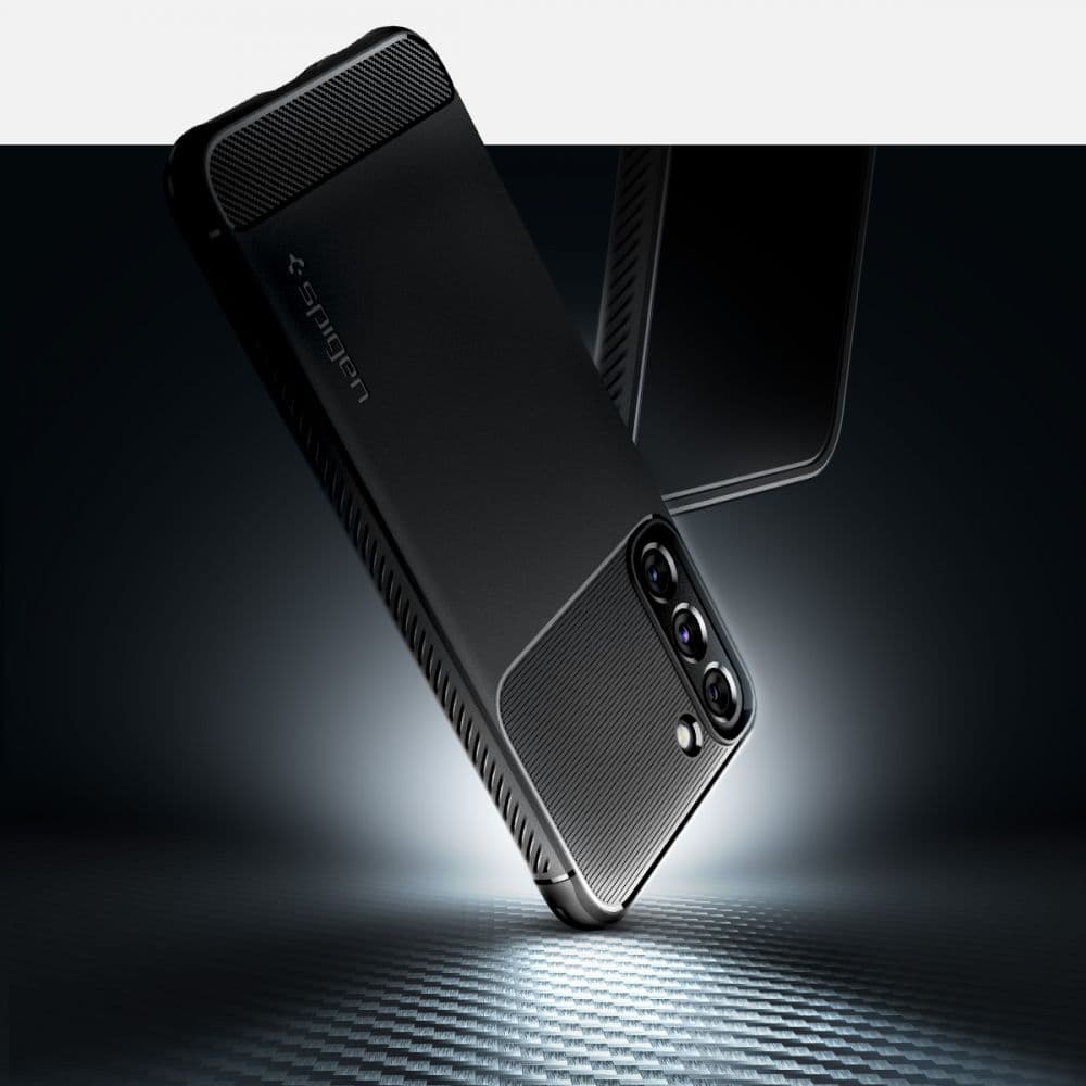 Spigen Rugged Armor ovitek za Samsung Galaxy S22, mat črn 7