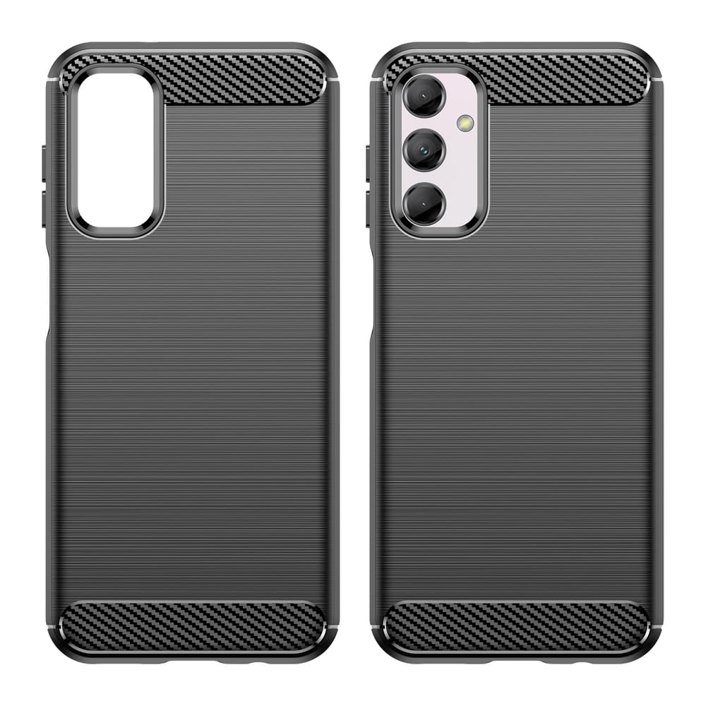 Fleksibilen ovitek Carbon Case za Samsung Galaxy M14 - črn 2