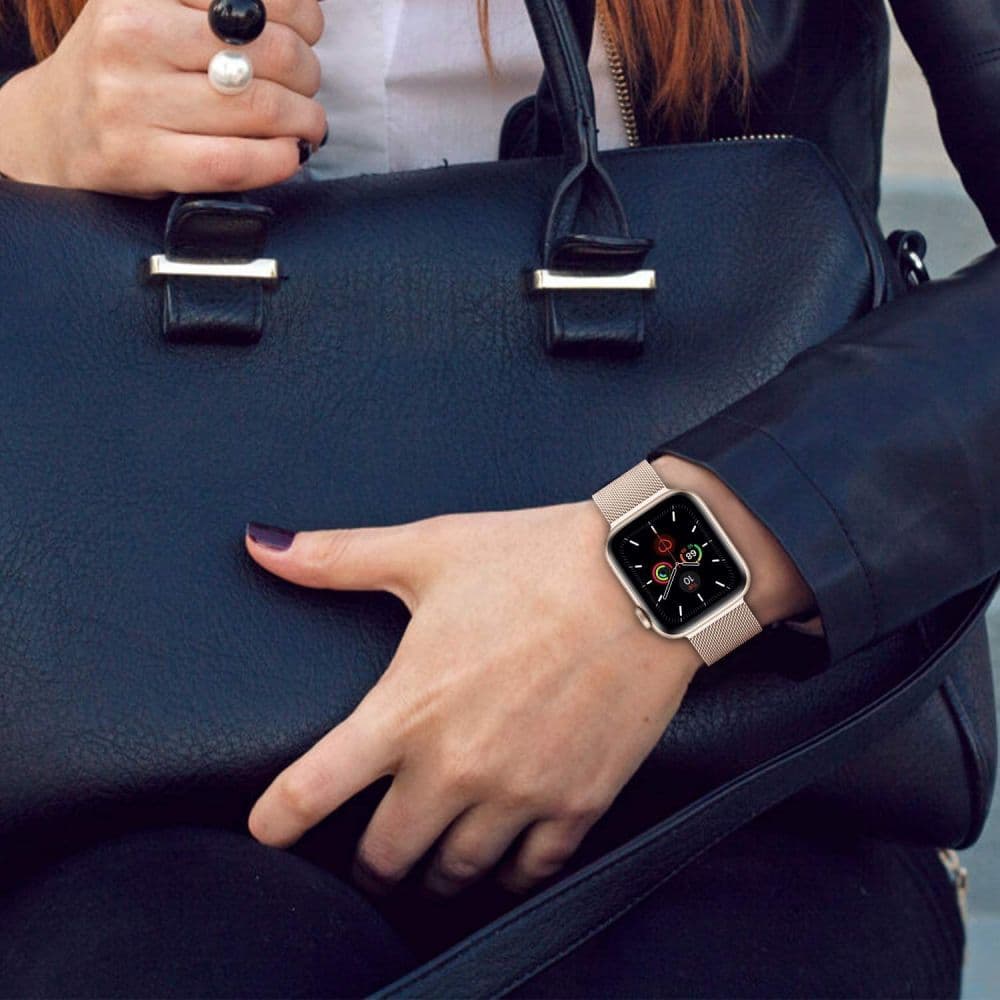 Tech-Protect MilaneseBand pašček za Apple Watch 38/40/41mm - bež 3