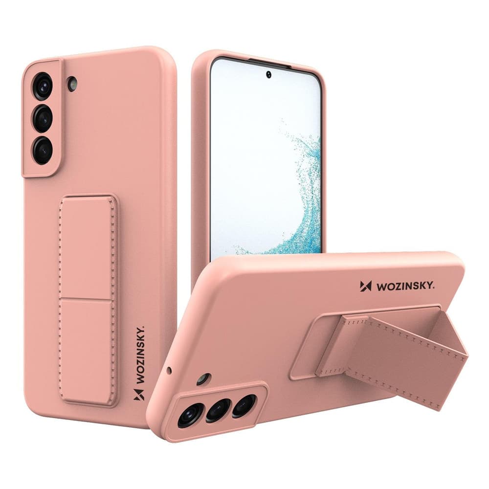 Wozinsky Kickstand ovitek za Samsung Galaxy S22+ - roza
