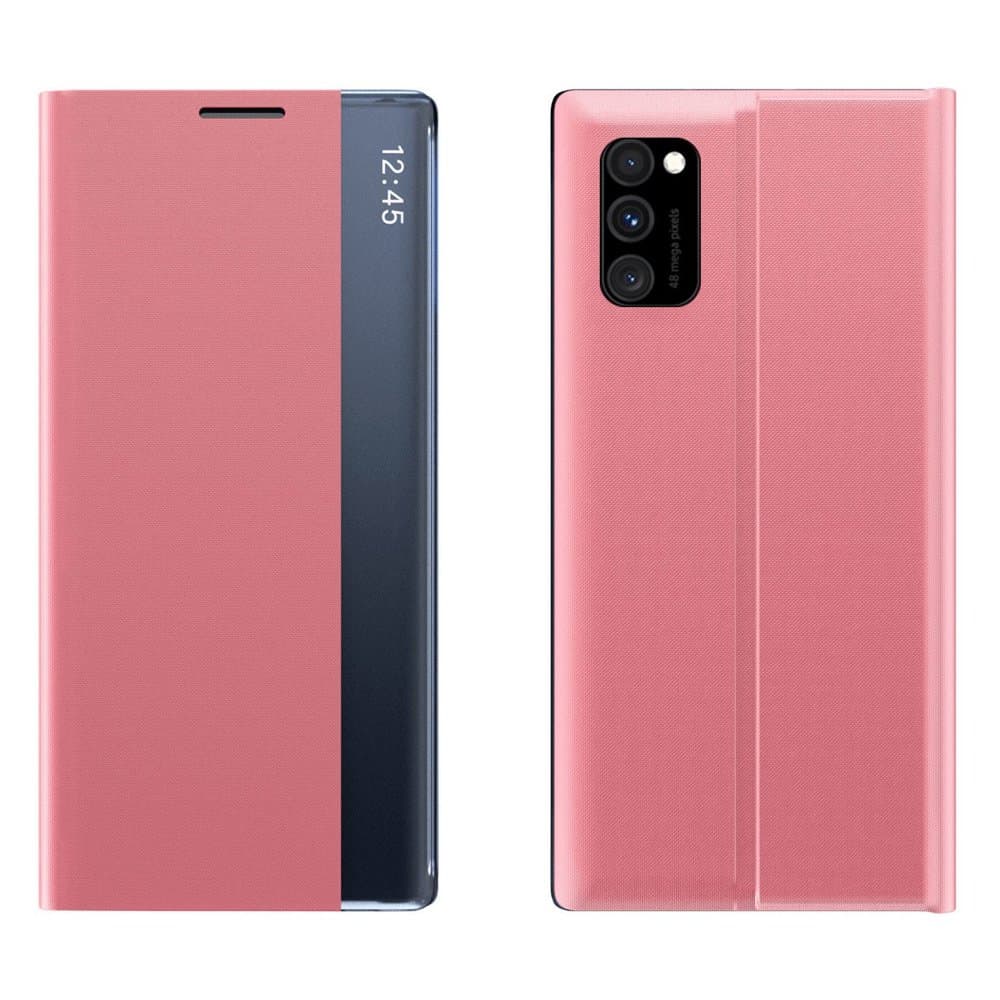 Preklopni ovitek New Sleep Case s stojalo za Xiaomi Redmi Note 11 Pro+/11 Pro/Poco X4 NFC/Mi11i HyperCharge, roza