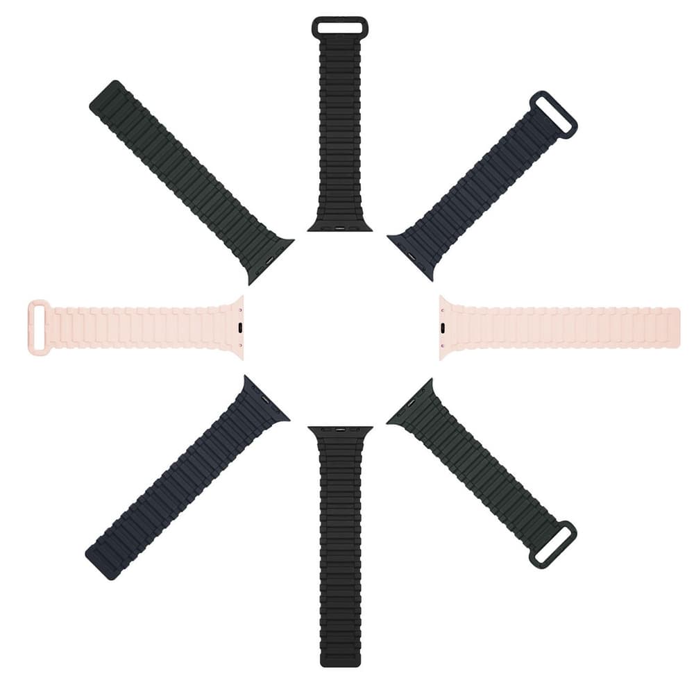 Dux Ducis Strap (Armor) magnetni pašček za Apple Watch 1-3 (41-38 mm), silikon, moder 3