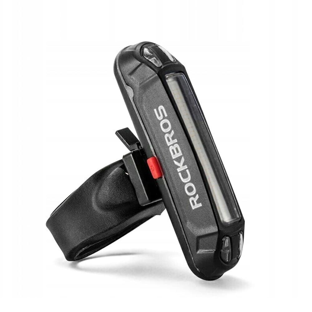 Rockbros A54BK zadnja luč za kolo + Micro USB kabel - črna