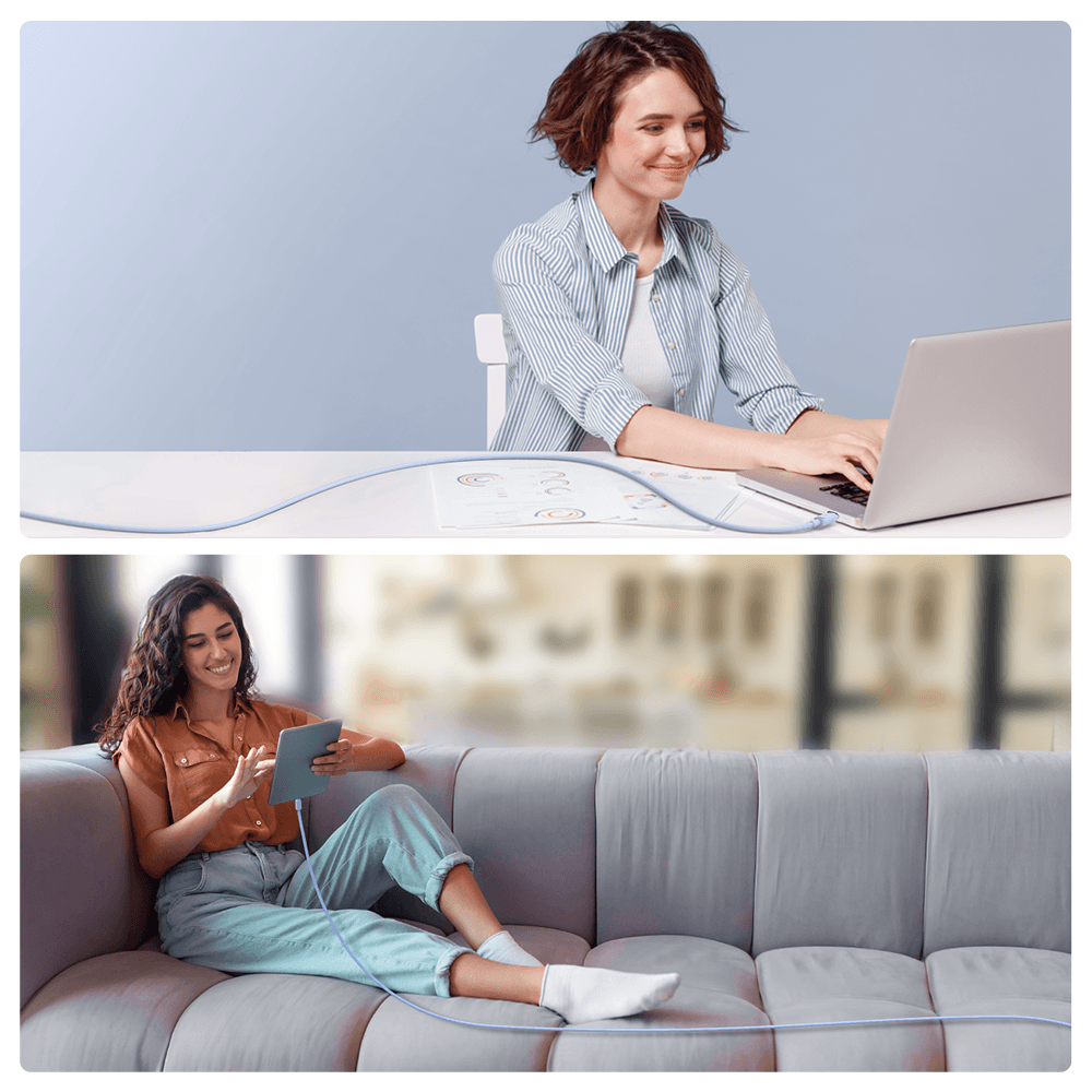 Joyroom A14 USB-C / Lightning 20W kabel 1.2m - moder 5