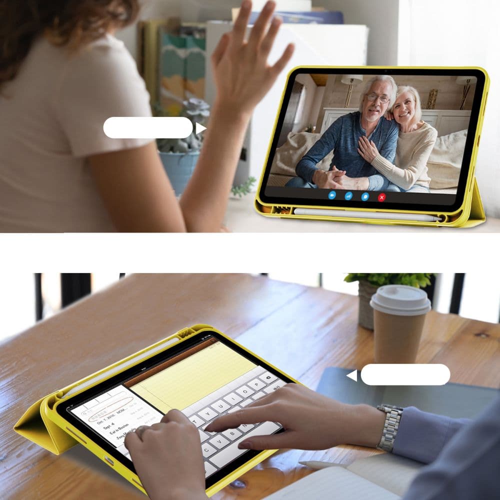 Tech-Protect SC Pen ovitek za iPad 10.9" 2022 - rumen 7