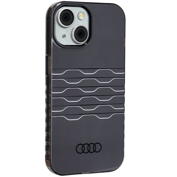 Audi IML MagSafe ovitek za iPhone 15 / 14 / 13 - črn 6