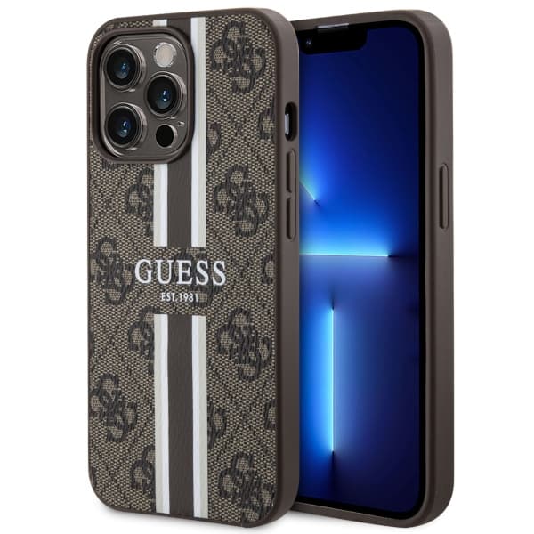 Guess GUHMP13XP4RPSW ovitek za iPhone 13 Pro Max (6,7") rjav
