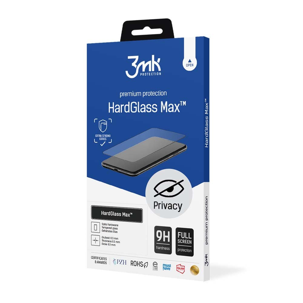 3mk HardGlass Max Privacy Kaljeno steklo za Apple iPhone 12 Pro Max