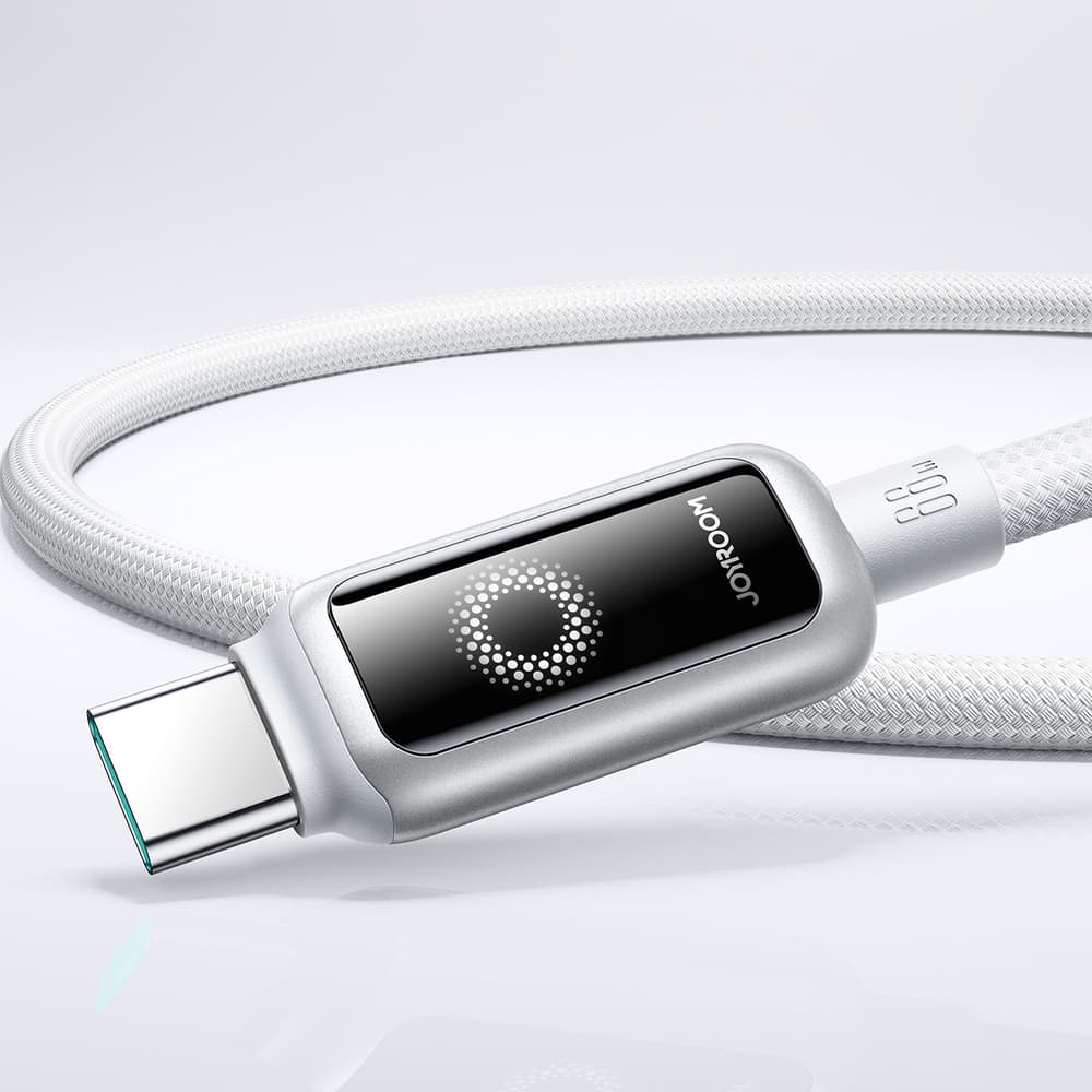 Joyroom S-A55 StarFlight 66W USB-A - USB-C kabel 1.2m, bel 4