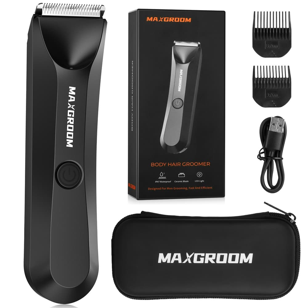 Večnamenski trimer MAXGROOM RFCD-9087 z LED lučko, črn 5