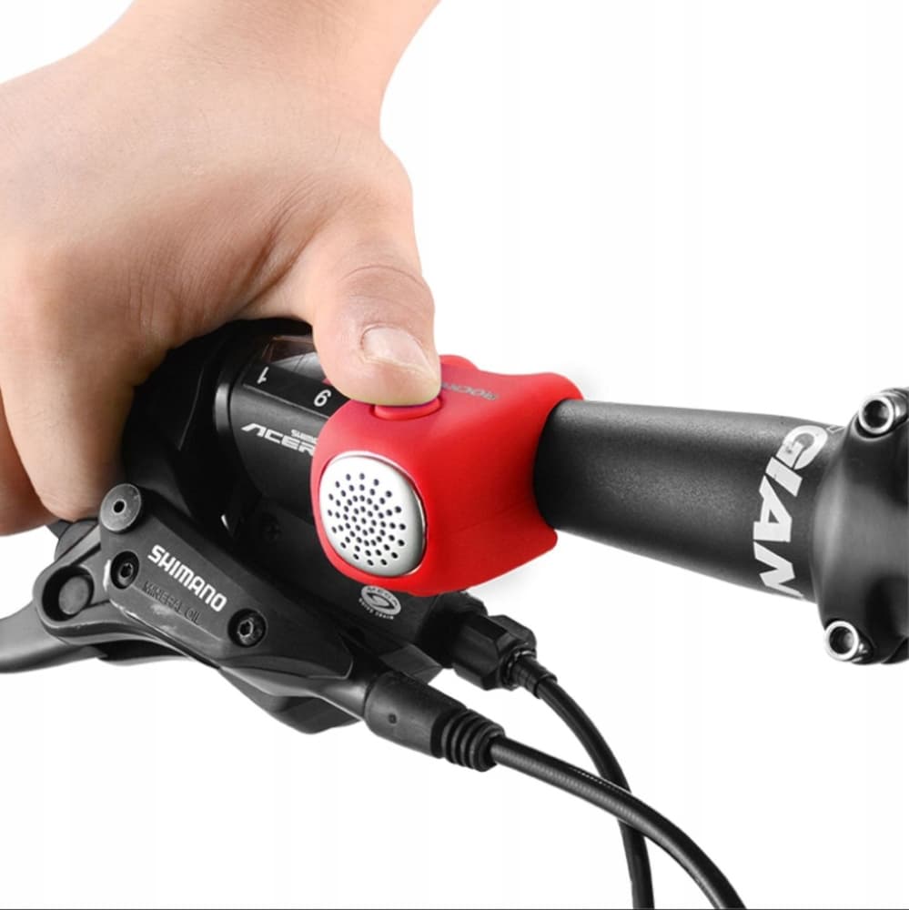 Rockbros CB1709RD Elektronska zvonca za kolo - rdeča 2