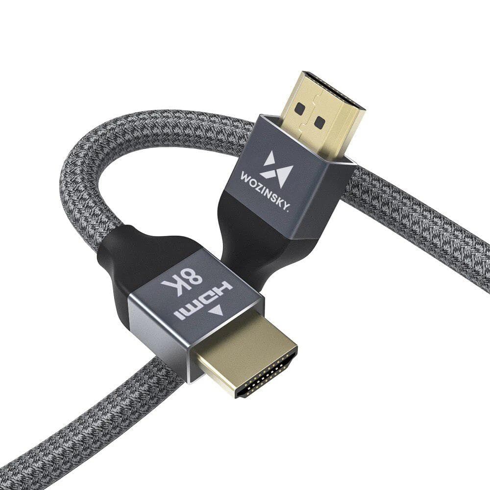 Wozinsky HDMI 2.1 kabel 8K 60Hz srebrn, 2m 8