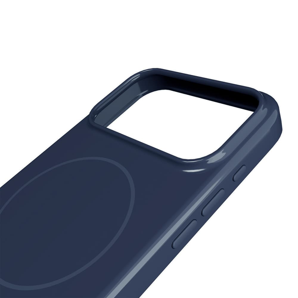 Puro Pulse ovitek za iPhone 17 Pro, polikarbonat, temno moder - MagSafe 6