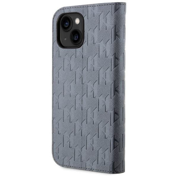 Karl Lagerfeld Saffiano Monogram ovitek denarnica za iPhone 14 6.1" 2