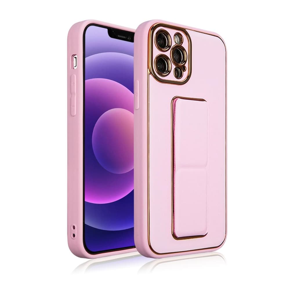 Hurtel New Kickstand ovitek za iPhone 13 Pro, roza 2