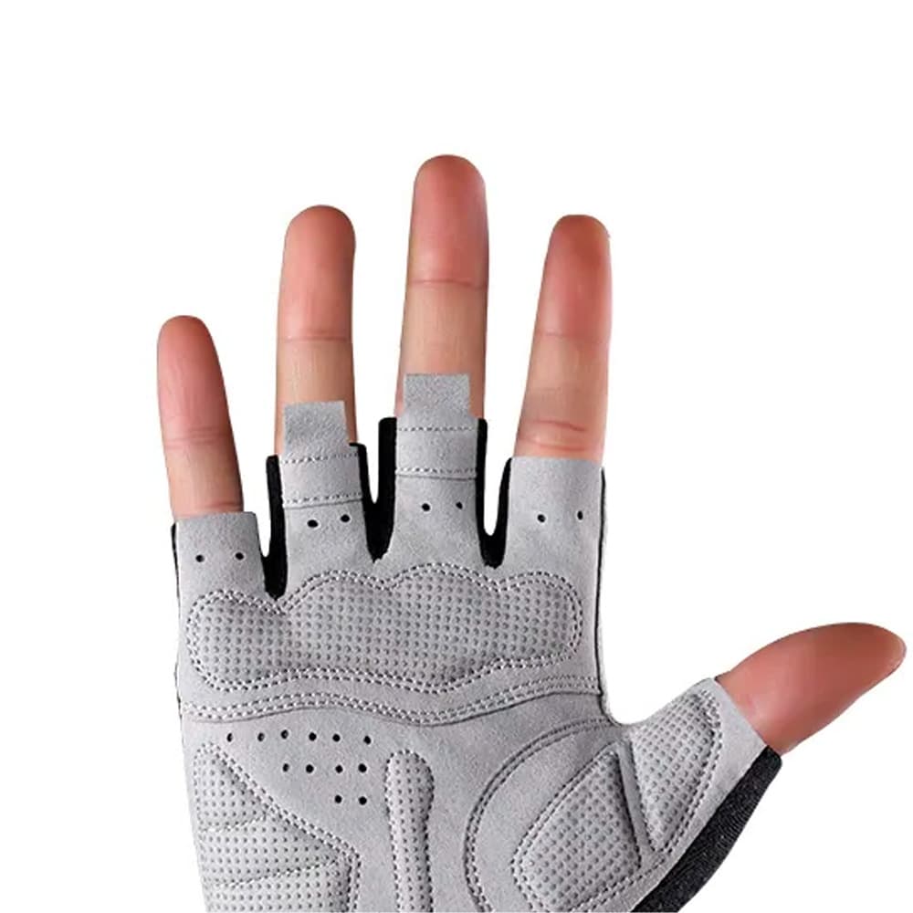 Rockbros S109GR kolesarske rokavice, vel. M, sive 4