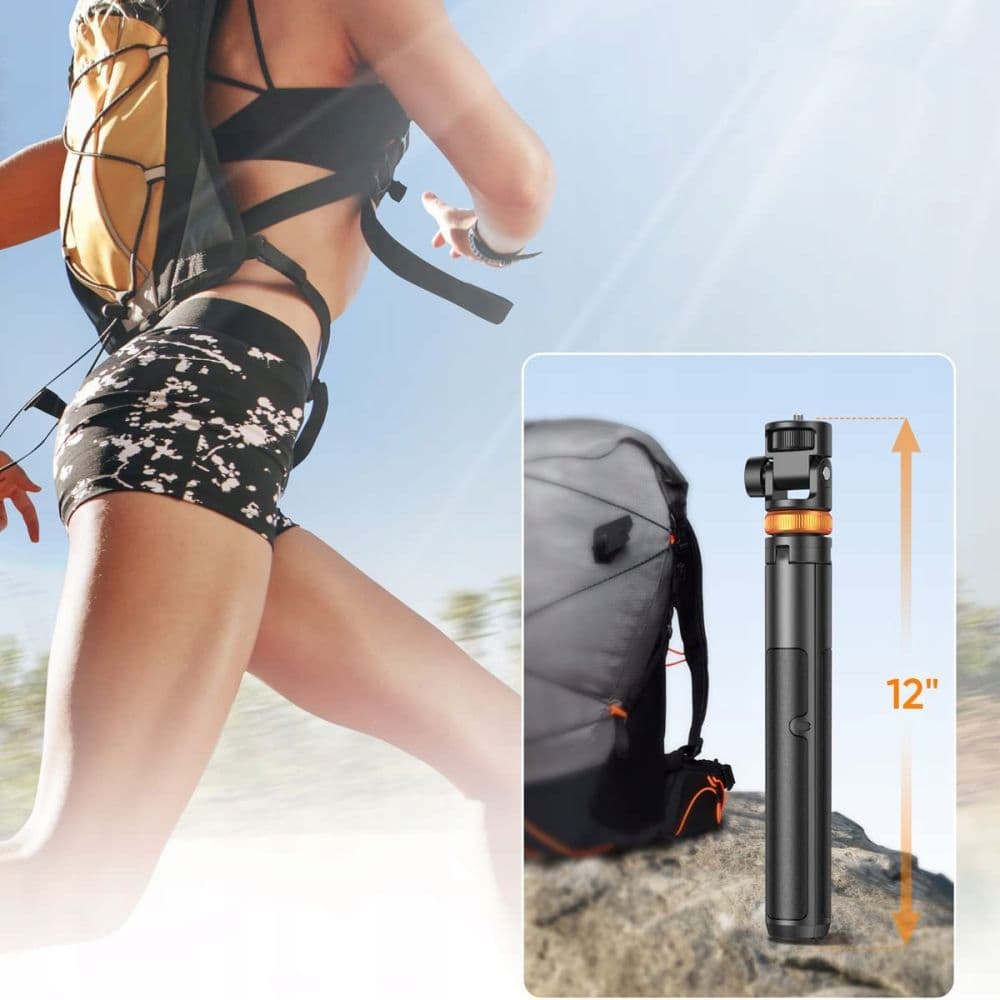 Tech-Protect L03S Bluetooth selfie palica s stativom, do 148 cm, črna 5