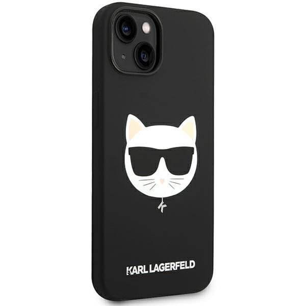 Karl Lagerfeld Silicone Choupette Head ovitek za iPhone 14 Plus (6.7"), črna 4