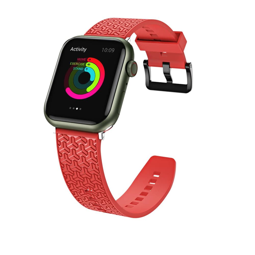 Zapst Watch Strap Y za Apple Watch 42/44/45 mm, rdeč 5