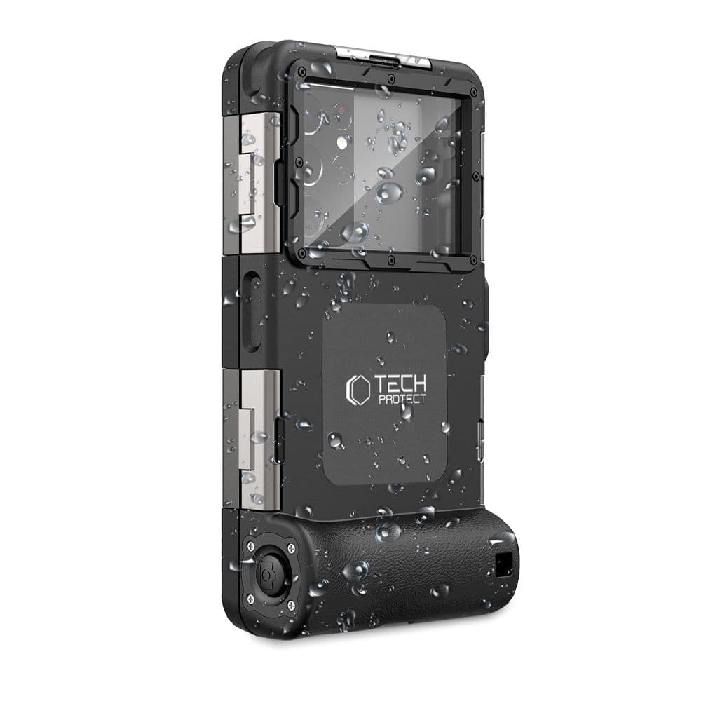 Tech-Protect vodoodporen ovitek IPX8 za pametne telefone (4.7-6.7") - Črna 2