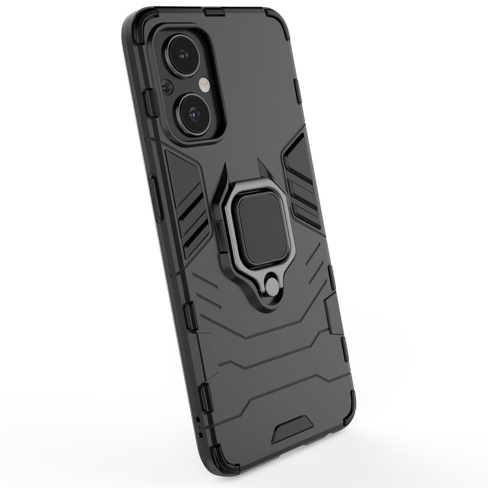 Ovitek Ring Armor za OnePlus Nord N20 5G, črni 4