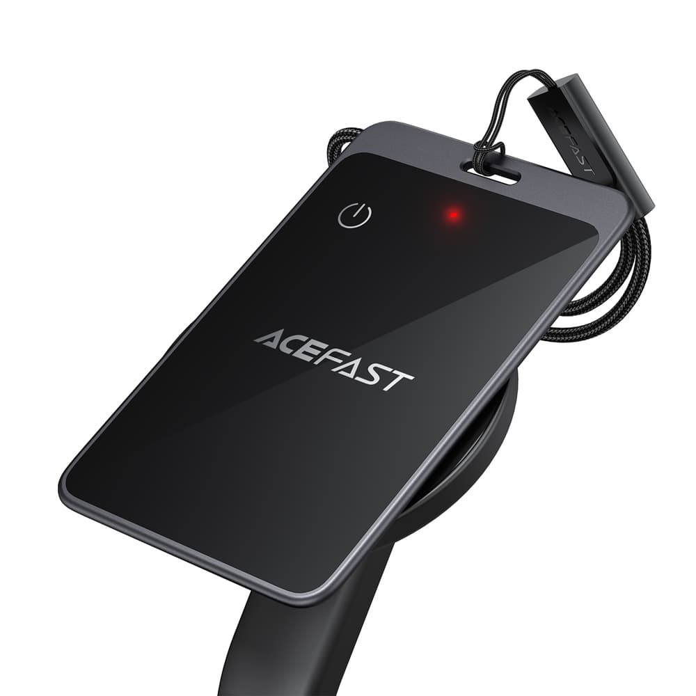 Acefast S3 Bluetooth lokator v obliki kartice z združljivostjo Apple Find My - siv 4