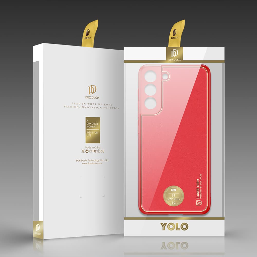 Dux Ducis Yolo ovitek za Samsung Galaxy S22+ (S22 Plus) - rdeč 5