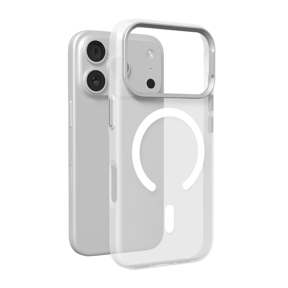 Puro Lightfeel ovitek za iPhone 17 Pro z MagSafe, prozorno bel