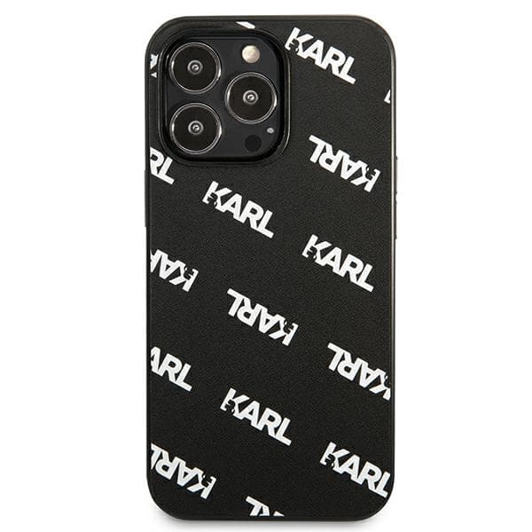 Karl Lagerfeld ovitek Allover za iPhone 13 Pro / 13 - črn 3