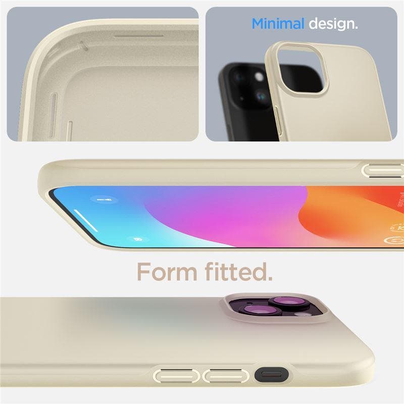 Ovitek Spigen Thin Fit za iPhone 15 Plus - bež 4