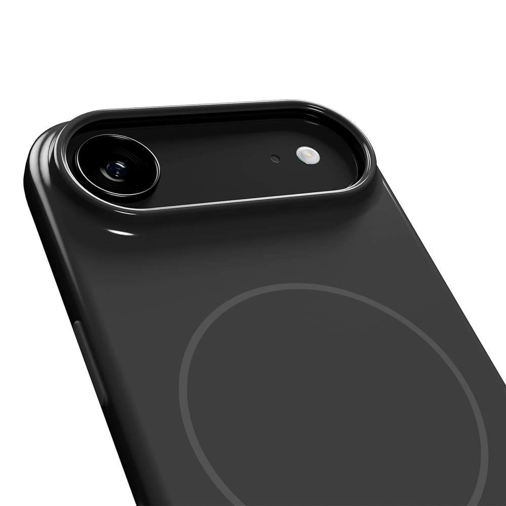 Puro Pulse ovitek za iPhone 17 Air, polikarbonat, črn - MagSafe 7