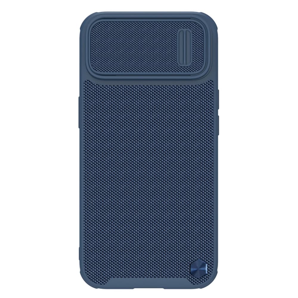 Ovitek Nillkin Textured S za iPhone 14 Plus, ojačan z zaščito kamere, moder