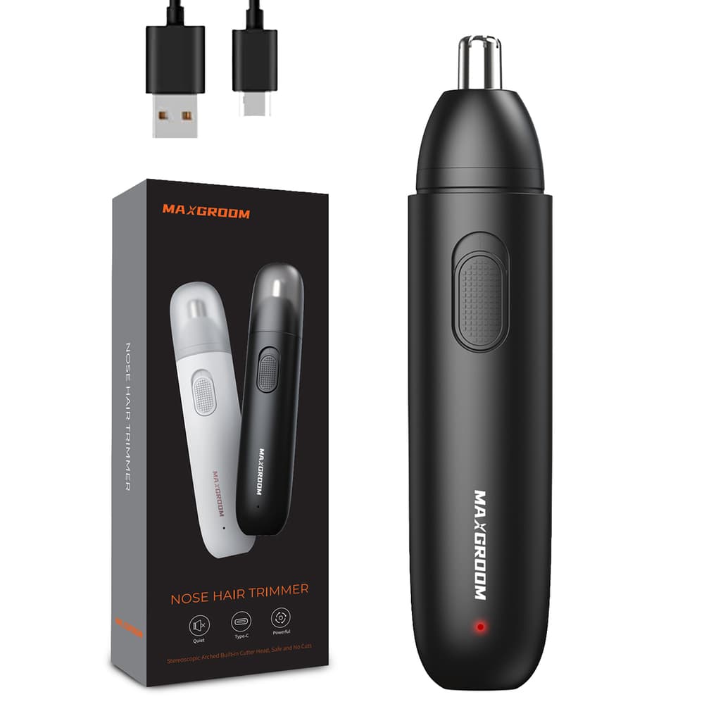MAXGROOM GT2220A trimer za nos, uho in obrvi - črna