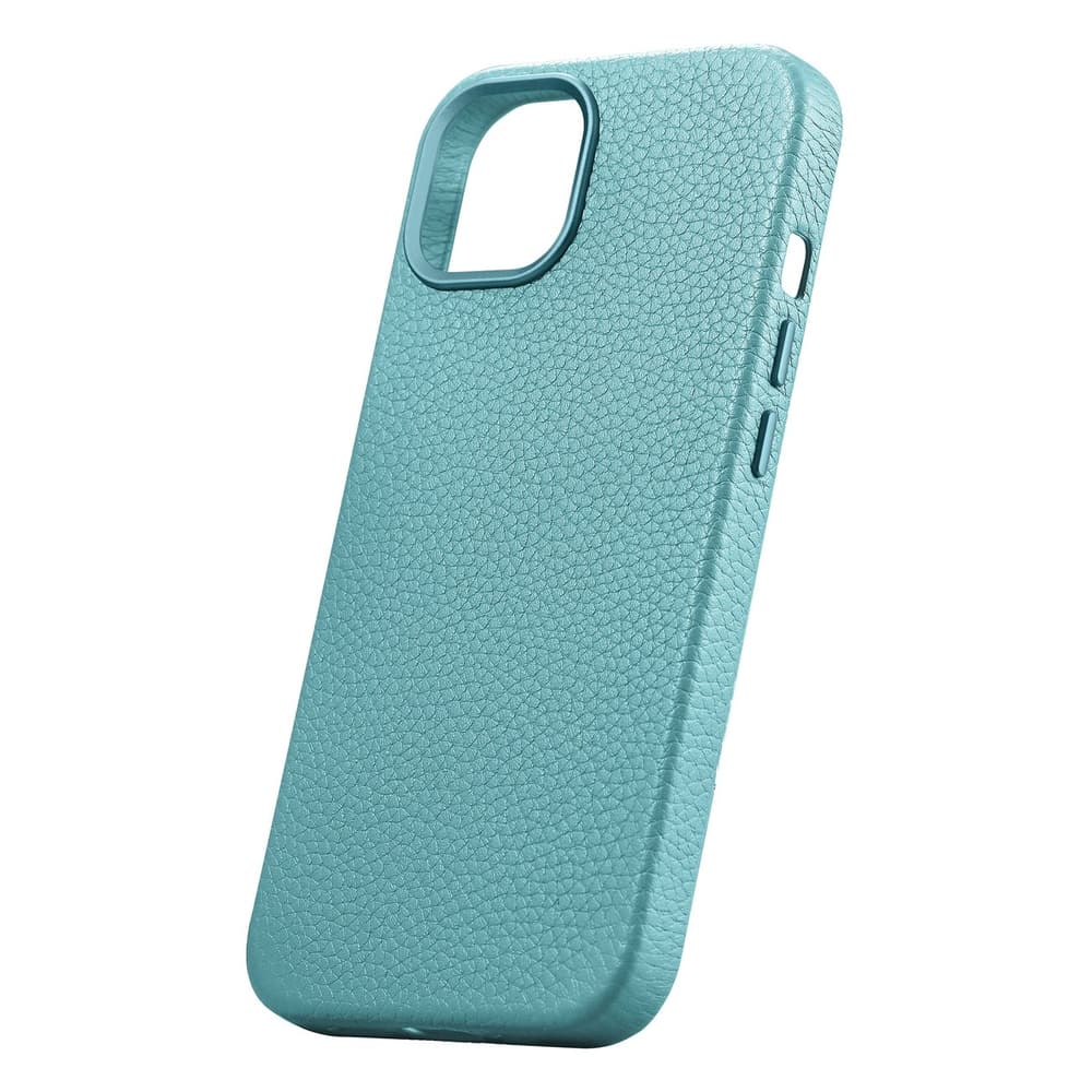 Ovitek iCarer Litchi za iPhone 14 Plus, zelen 2