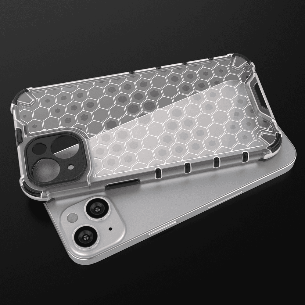 Honeycomb ovitek za iPhone 14, moder 7