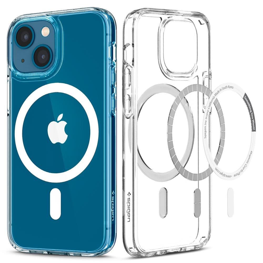 Spigen Ultra Hybrid Mag ovitek z MagSafe za iPhone 13 - bel